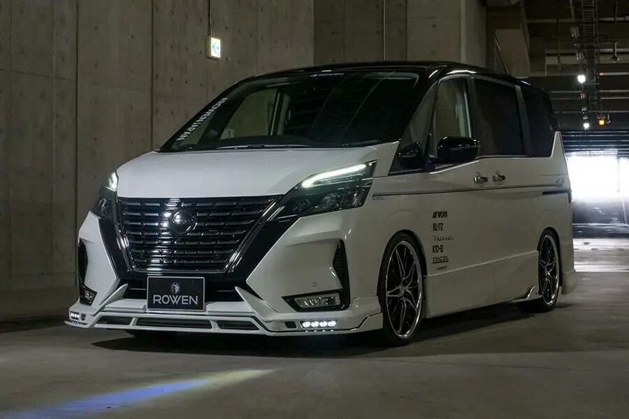Ниссан серена с27 фото Formacar: Rowen beautifies the Nissan Serena in its trademark way