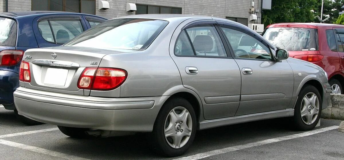 Ниссан силфи фото File:2000-2003 NISSAN BLUEBIRD SYLPHY rear.jpg - Wikipedia