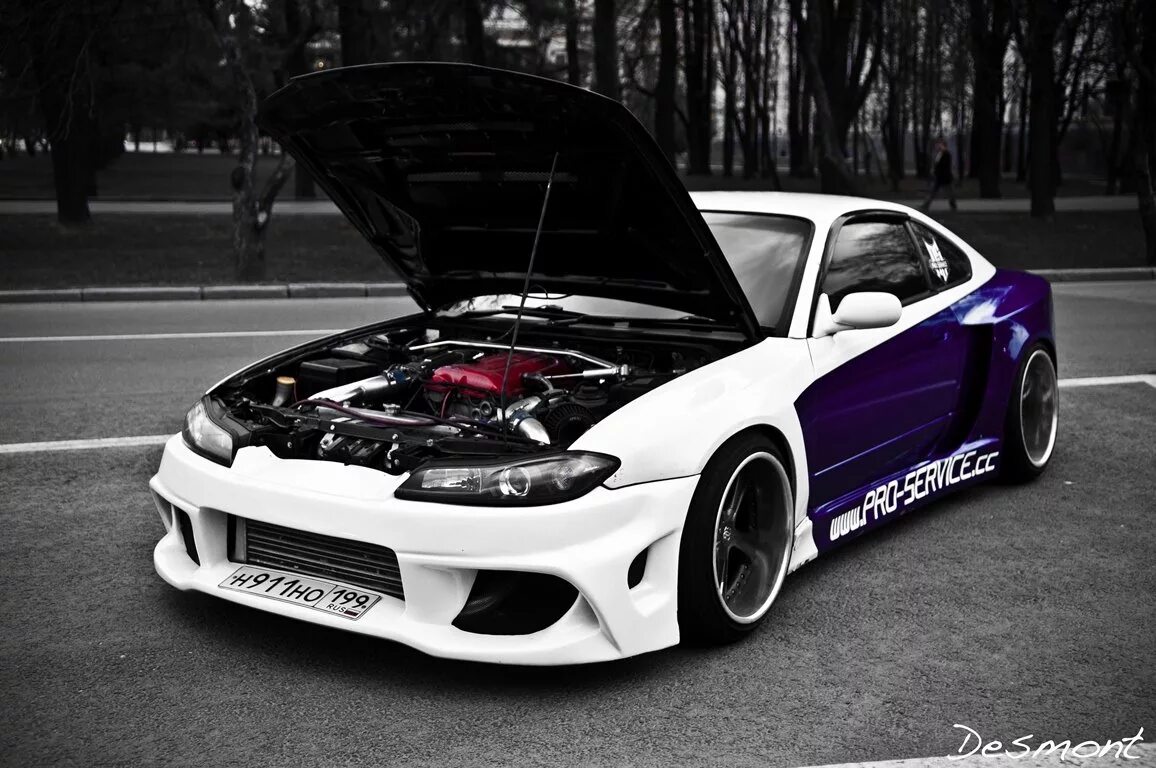 Ниссан сильвия с15 тюнинг Фотографии by DESMONT - Nissan Silvia (S15), 2 л, 2000 года фотография DRIVE2