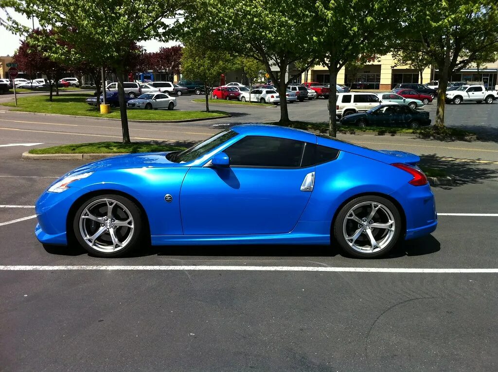 Ниссан синего цвета фото Nissan 370Z Forum - View Single Post - TjLaZer's Monterey Blue Z