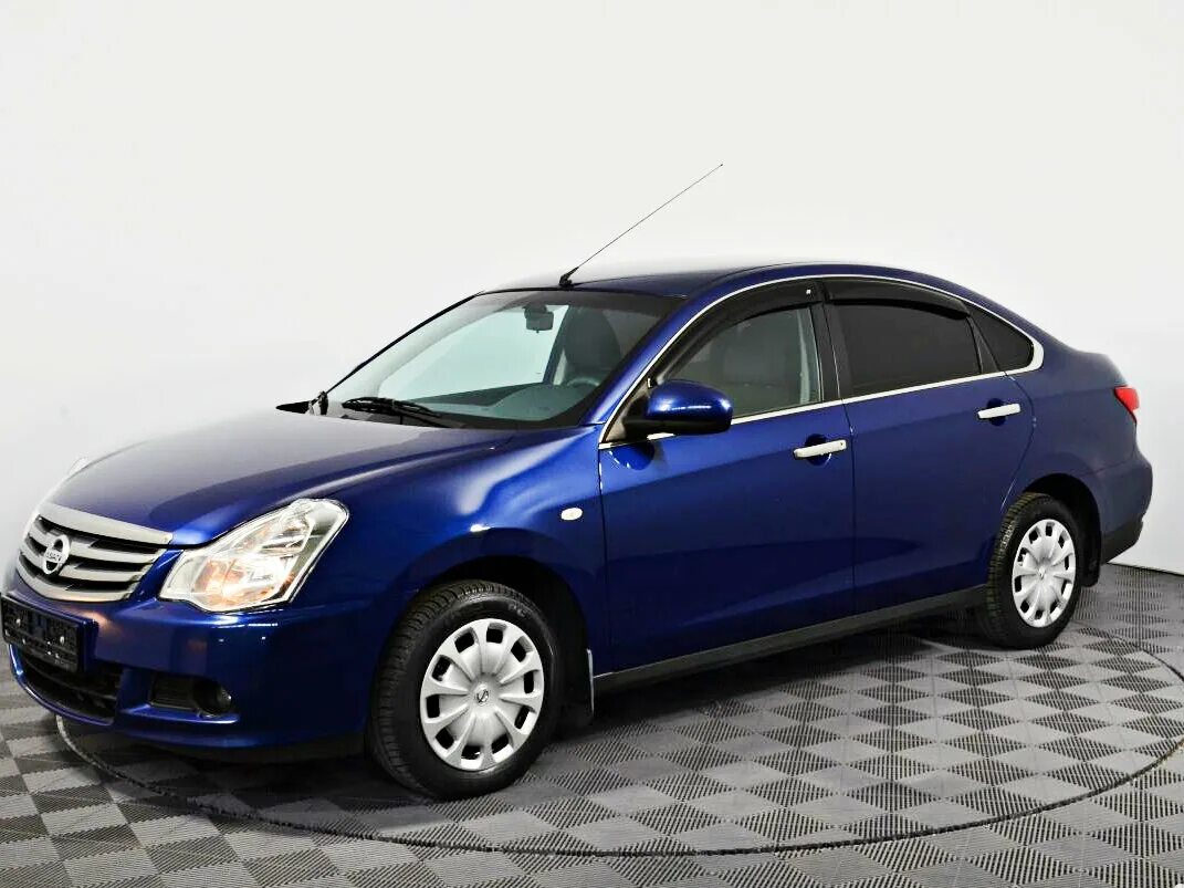 Ниссан синего цвета фото Купить б/у Nissan Almera III (G15) 1.6 MT (102 л.с.) бензин механика в Нижнем Но