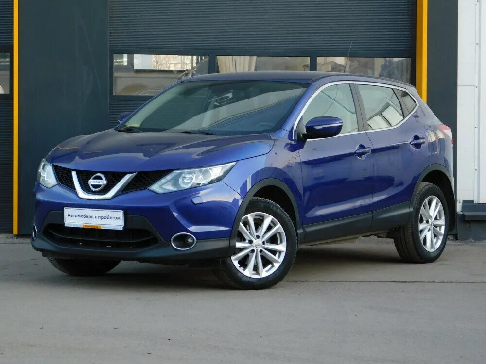 Ниссан синего цвета фото Купить б/у Nissan Qashqai II 2.0 CVT (144 л.с.) 4WD бензин вариатор в Химках: си