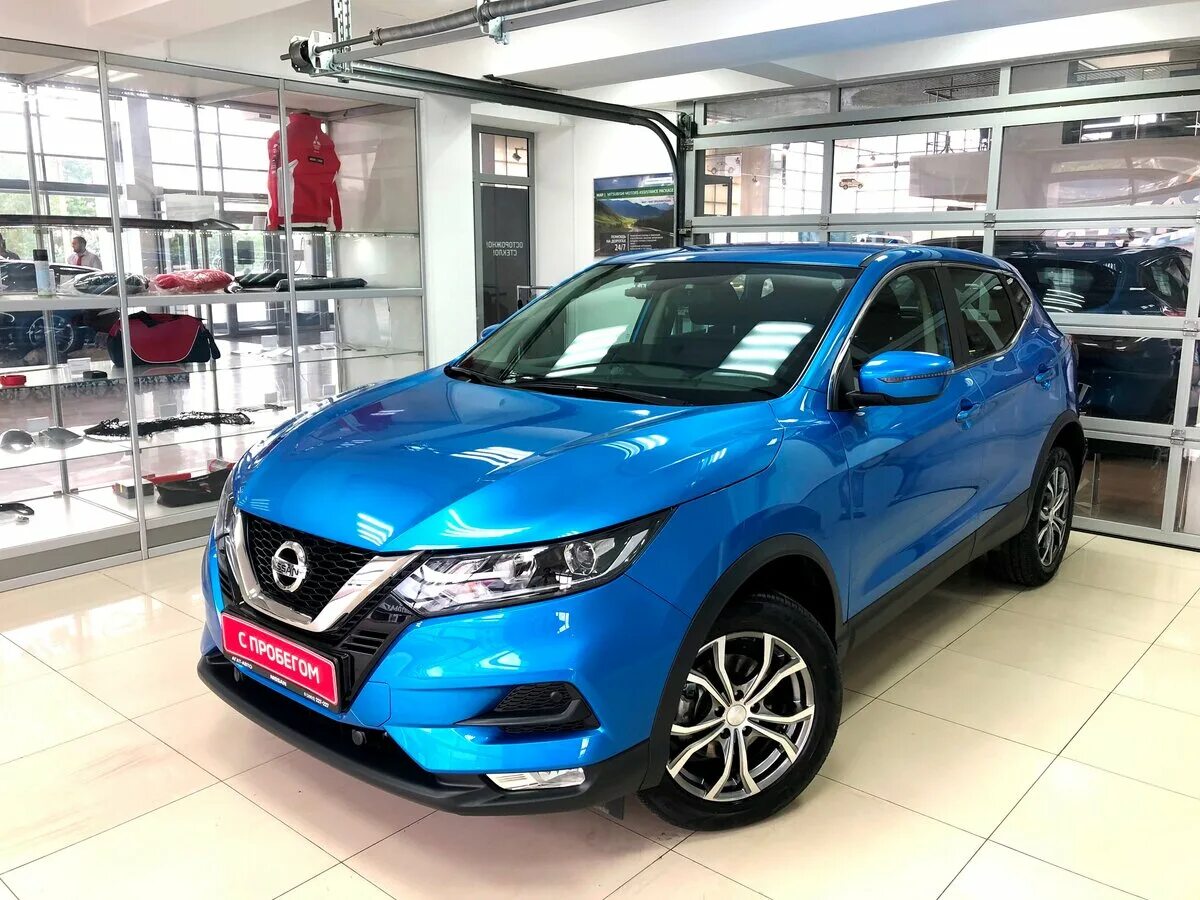 Ниссан синего цвета фото Купить б/у Nissan Qashqai II Рестайлинг 2.0 CVT (144 л.с.) 4WD бензин вариатор в