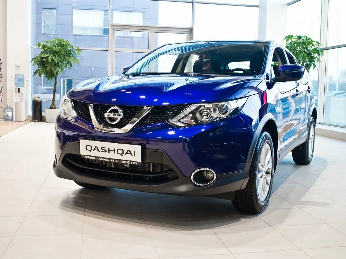 Ниссан синего цвета фото Купить новый Nissan Qashqai II 2.0 CVT (144 л.с.) бензин вариатор в Москве: сини