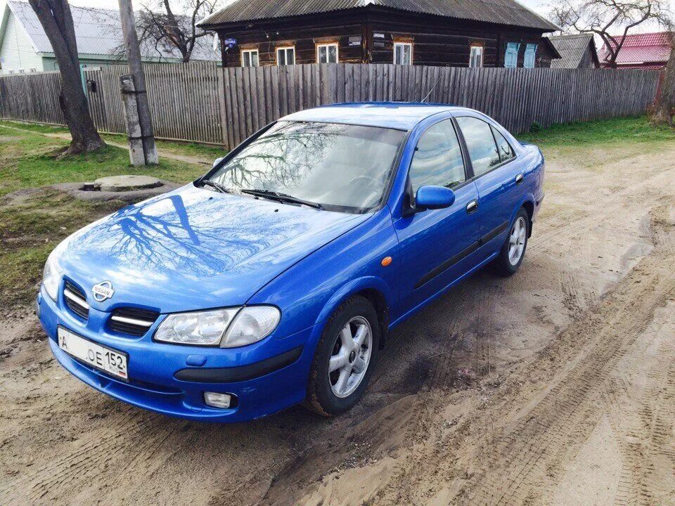 Ниссан синего цвета фото Купить б/у Nissan Almera II (N16) 1.5 MT (90 л.с.) бензин механика в Москве: син