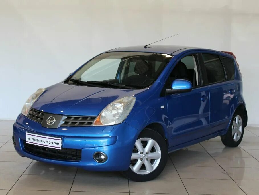 Ниссан синий фото Купить б/у Nissan Note I 1.6 AT (110 л.с.) бензин автомат в Рязани: синий Ниссан