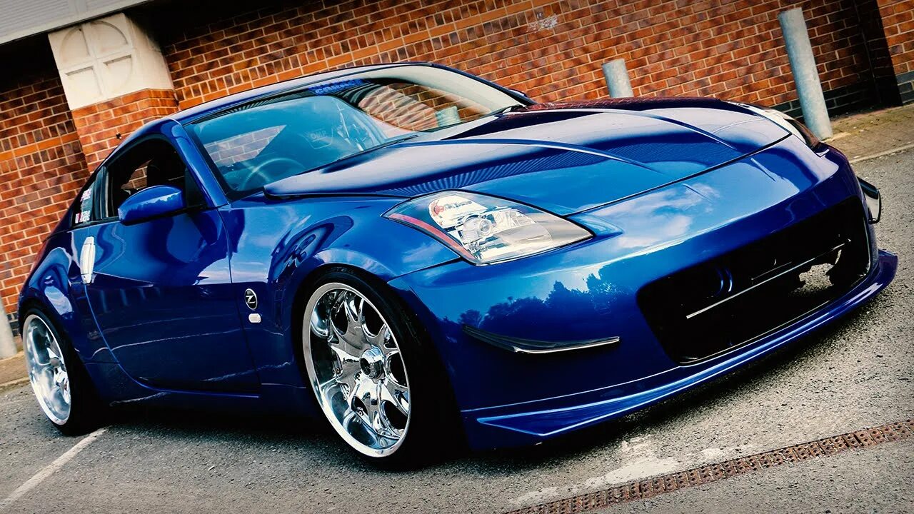 Ниссан синий фото Blue Thunderbird - Nissan 350z - YouTube