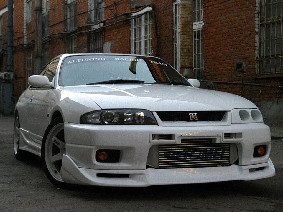 Ниссан скайлайн 33 тюнинг Третья часть любителей подергать))) - Toyota Sprinter Marino, 1,6 л, 1992 года ф