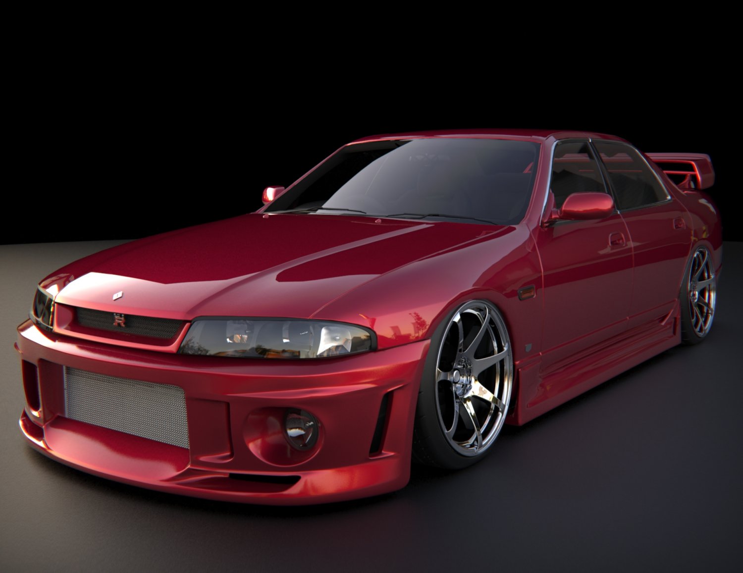 Ниссан скайлайн 33 тюнинг Скайлайн р33 седан - КарЛайн.ру
