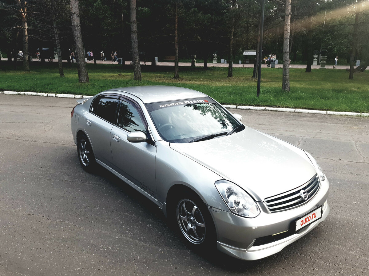 Ниссан скайлайн 35 фото Купить б/у Nissan Skyline XI (V35) 2.5 AT (215 л.с.) бензин автомат в Комсомольс