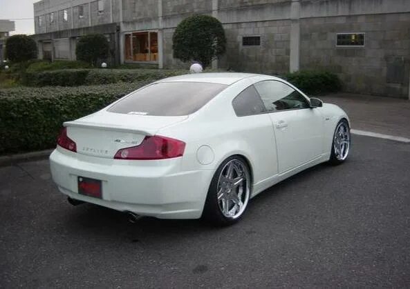 Ниссан скайлайн 35 фото Тюнинг Ателье Dik-Style. Аэродинамические обвесы. Оклейка авто виниловыми пленка