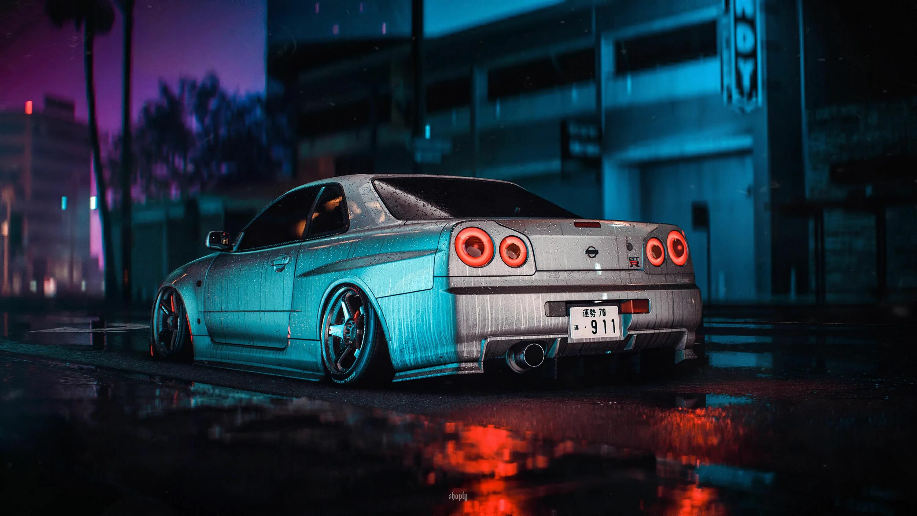 Ниссан скайлайн фото на обои Nissan Skyline GT-R (3840x2160) Nissan gtr skyline, Nissan skyline gtr, Nissan s