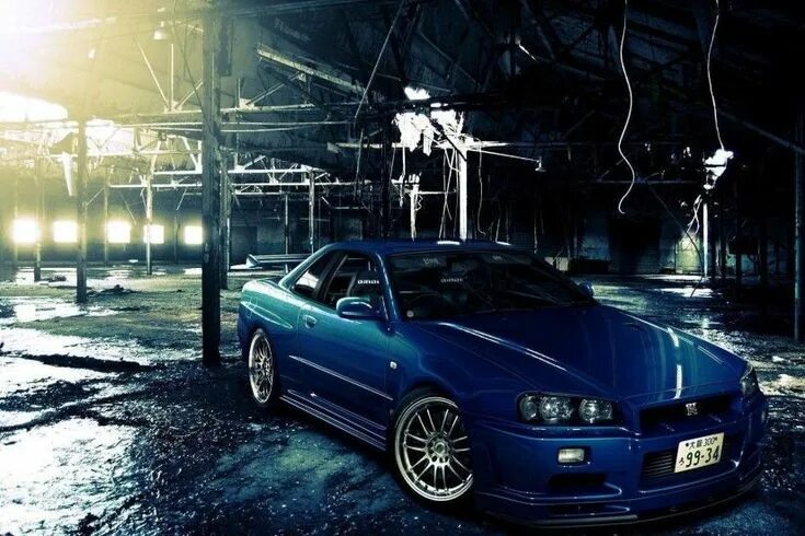 Ниссан скайлайн фото на обои Nissan Skyline GTR R34 Wallpaper -① WallpaperTag Skyline gtr r34, Nissan skyline