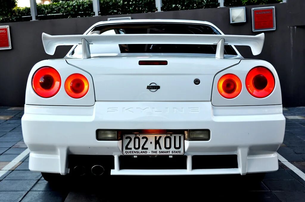 Ниссан скайлайн фото сзади R34 GT-T Megan Williamson Flickr
