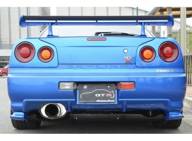 Ниссан скайлайн фото сзади Купить в Японии Nissan Skyline GT-R BNR34