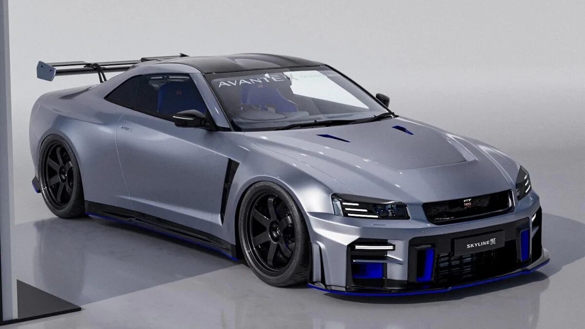 Ниссан скайлайн гтр фото Artist imagines what the Nissan GT-R R36 could look like