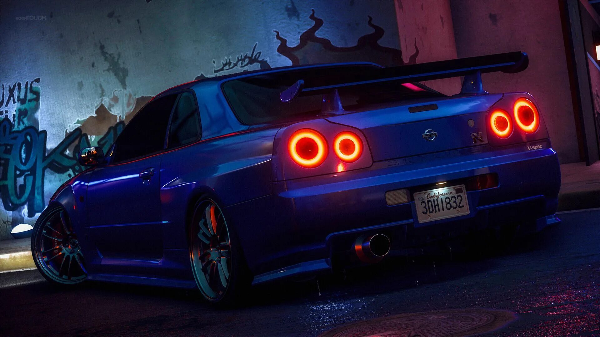 Ниссан скайлайн красивое фото ａｇｅｎＴＯＵＧＨ - - Nissan Skyline GT-R R34 V-Spec in 2023 Nissan gtr skyline, Nissan 