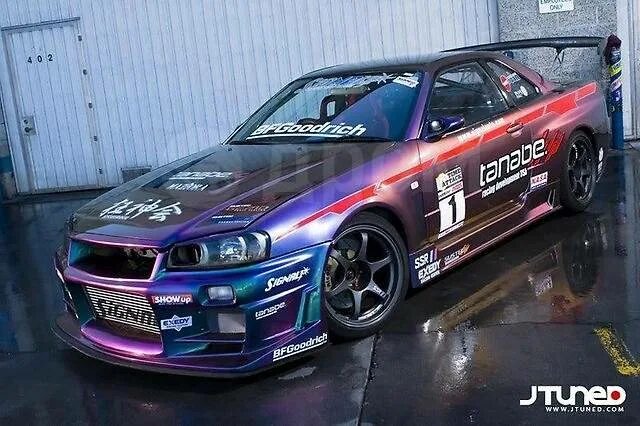 Ниссан скайлайн р 34 тюнинг Center LOCK кованные магниевые SSR Type-C 5/114.3 R18 без пр по рф, 18", 1 шт. Ц