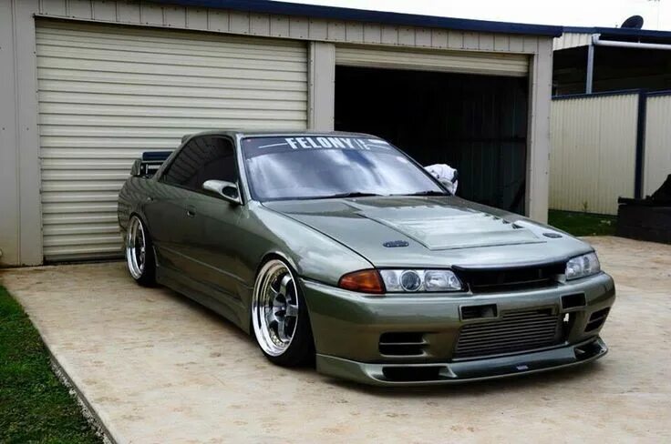 Ниссан скайлайн р32 тюнинг Nissan GTR R32 Nissan skyline, Stance nation, Mitsubishi lancer evolution