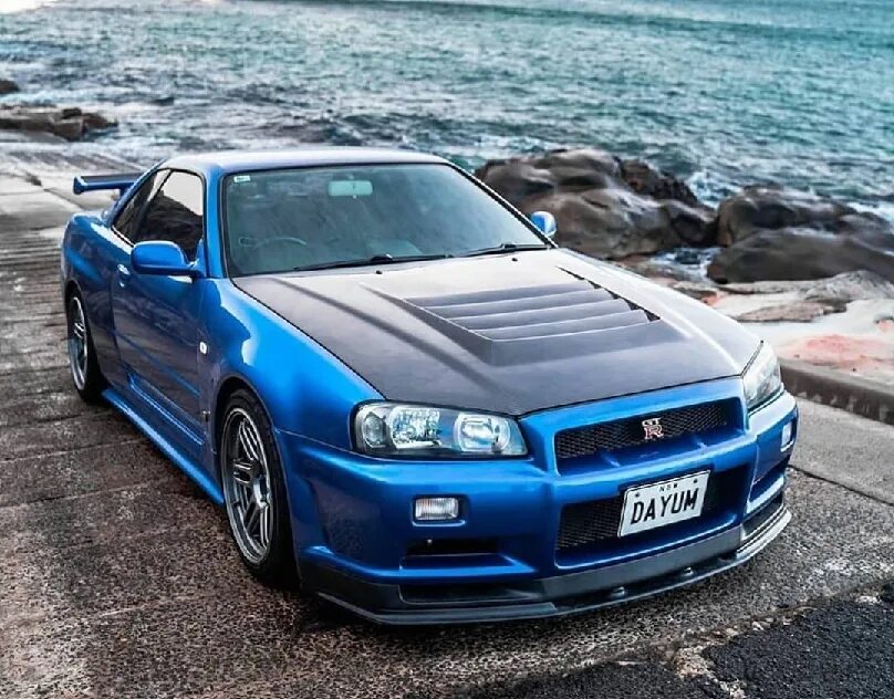 Ниссан скайлайн р34 фото GTR R32 Projects Photos, videos, logos, illustrations and branding on Behance