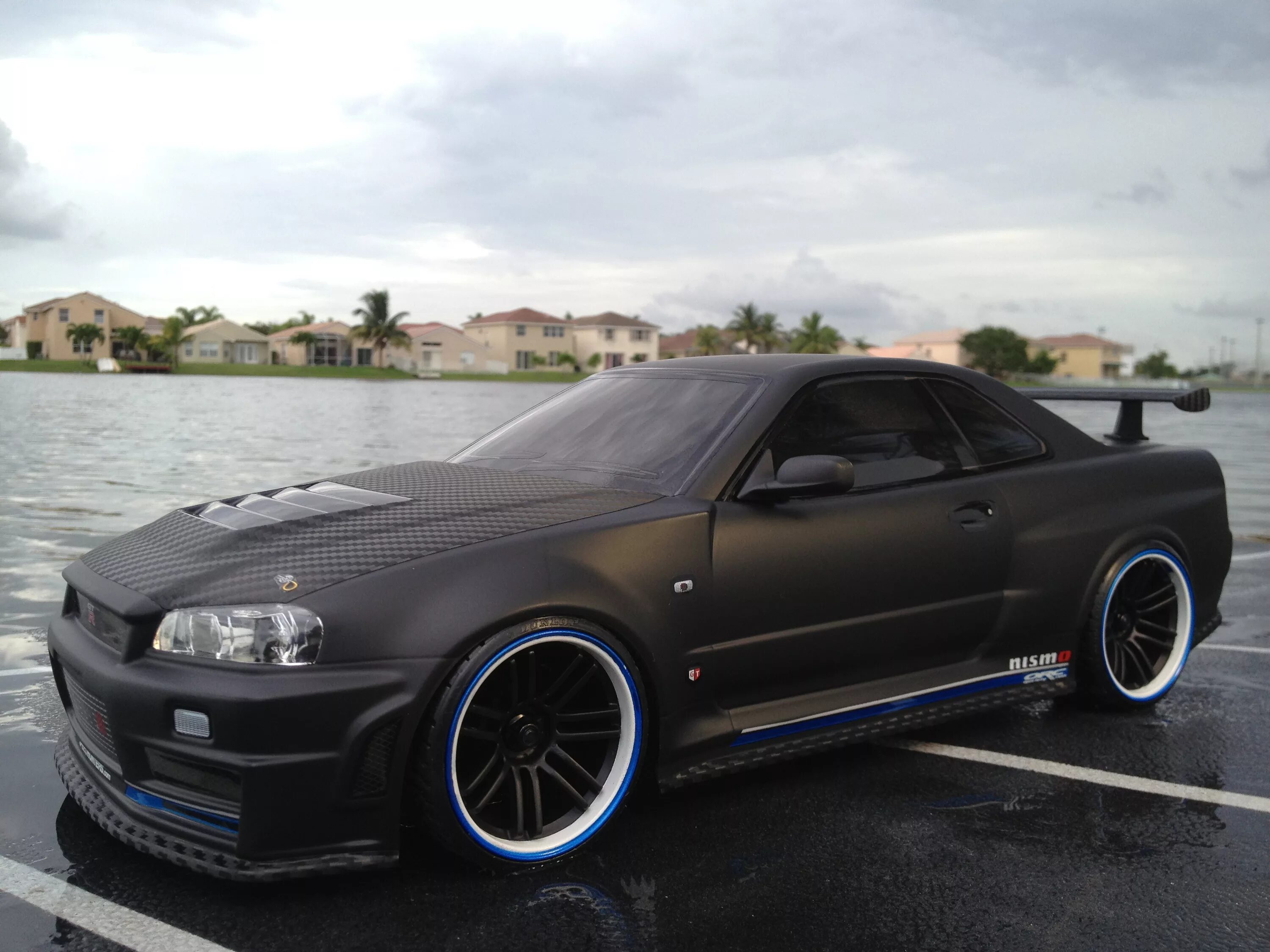 Ниссан скайлайн тюнинг Tamiya 190mm Nismo Skyline R34 GT-R Oak-man Designs