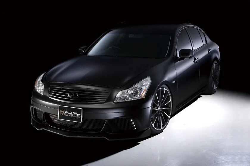 Ниссан скайлайн v36 тюнинг エ ア ロ パ-ツ ニ ッ サ ン ス カ イ ラ イ ン Ｖ３６ ＷＡＬＤ ブ ラ ッ ク バ イ ソ ン エ デ ィ