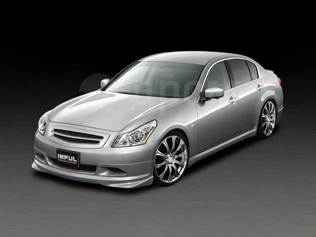 Ниссан скайлайн v36 тюнинг Супер-крутые эксклюзивные диски Impul AURA SX-10 без пробега по РФ, 17", 1 шт, 5