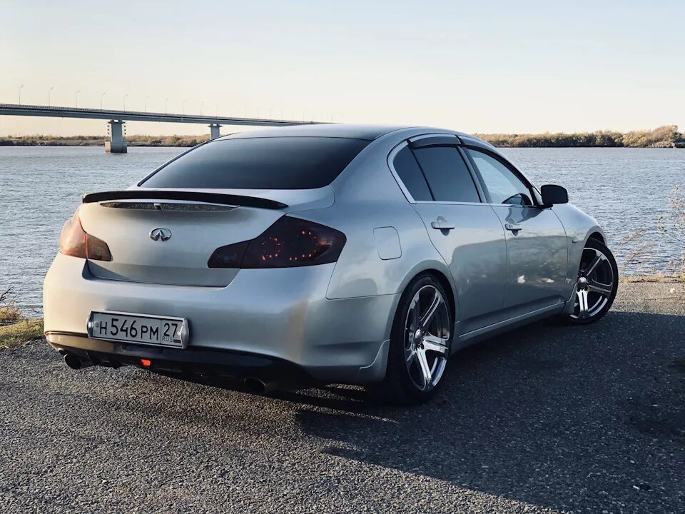 Ниссан скайлайн v36 тюнинг Осенний фотосет - Nissan Skyline (V36), 2,5 л, 2007 года фотография DRIVE2