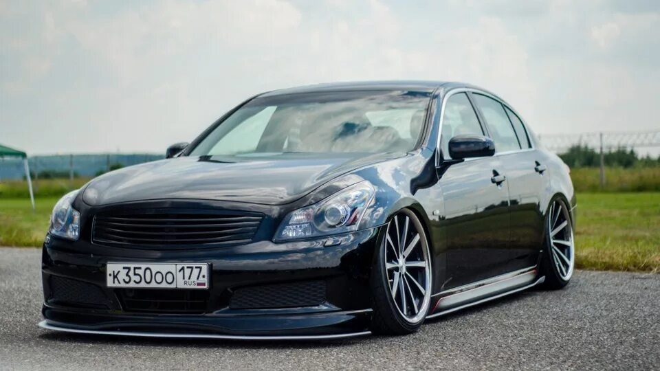 Ниссан скайлайн v36 тюнинг g35 rub.n roll KR - KRaero на DRIVE2