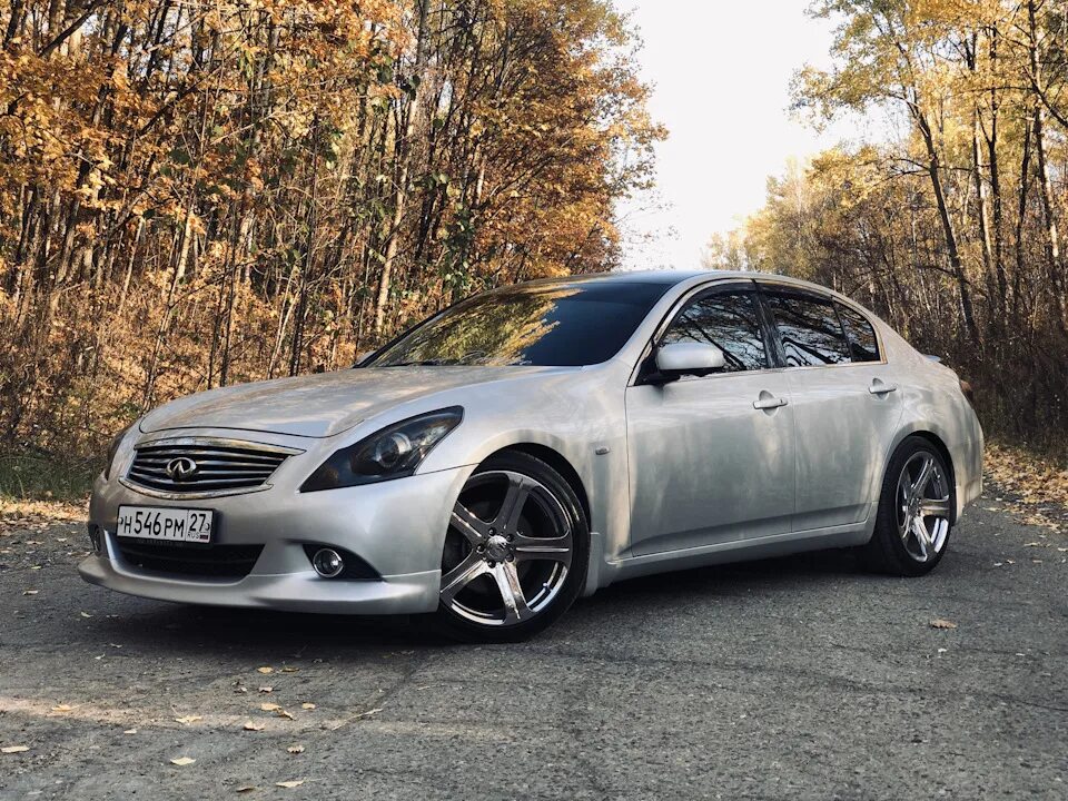 Ниссан скайлайн v36 тюнинг Осенний фотосет - Nissan Skyline (V36), 2,5 л, 2007 года фотография DRIVE2