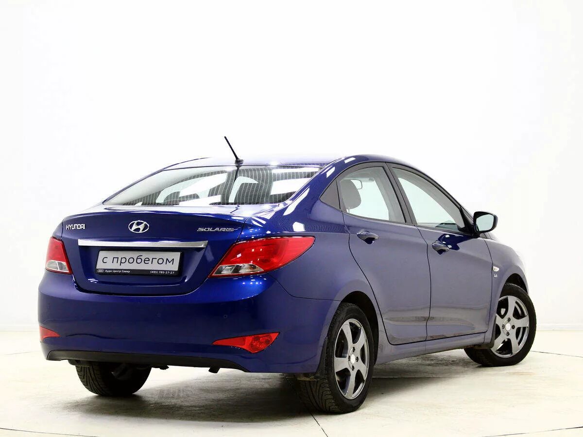Ниссан солярис фото Купить б/у Hyundai Solaris I Рестайлинг 1.6 AT (123 л.с.) бензин автомат в Москв
