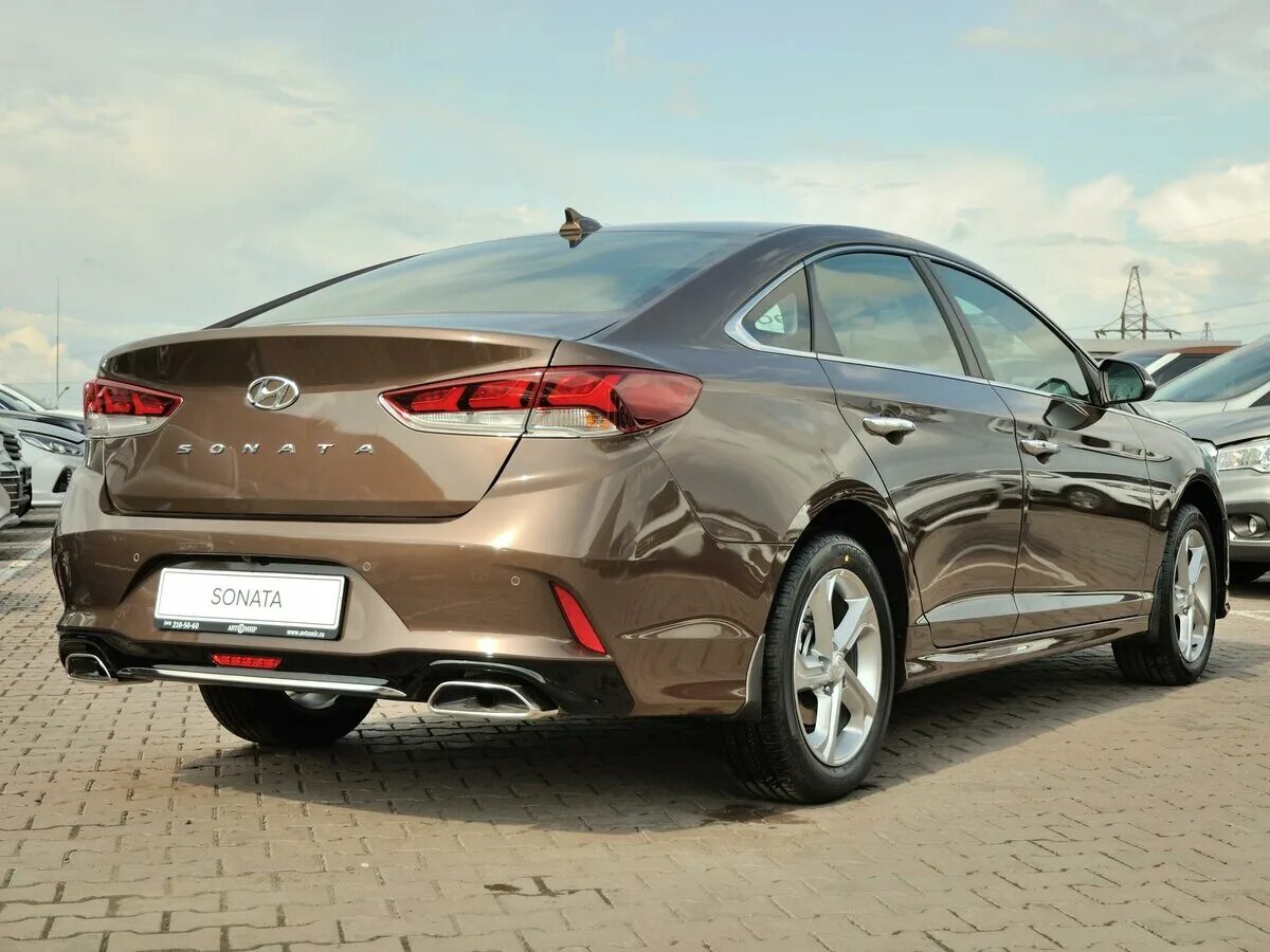 Ниссан соната фото Купить новый Hyundai Sonata VII (LF) Рестайлинг 2.4 AT (188 л.с.) бензин автомат