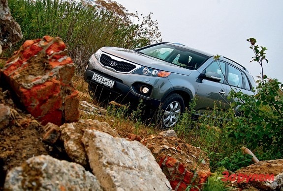 Ниссан соренто фото подборка ссылок на сайт "Зарулём" с обзором Сорика - KIA Sorento (2G), 2,4 л, 20