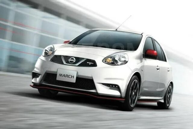 Ниссан спорт фото Купить Редкий Японский Бампер Nismo от заряженного Nissan March в Хабаровске - ч