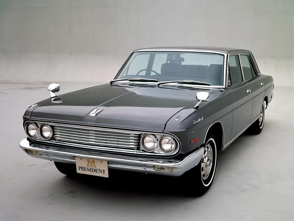 Ниссан старая модель фото Nissan President 1965, 1966, 1967, 1968, 1969, седан, 1 поколение, 150 техническ