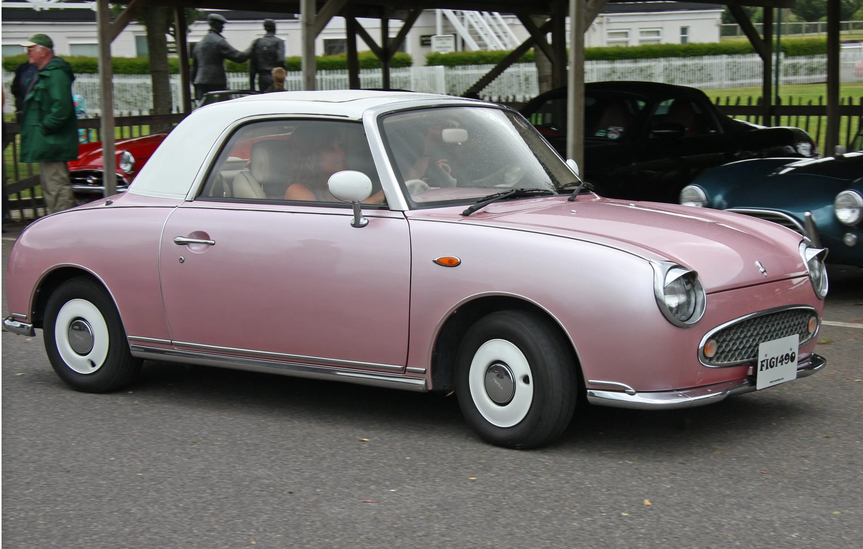 Ниссан старые модели машин фото и названия File:Nissan Figaro - Flickr - exfordy (2).jpg - Wikimedia Commons