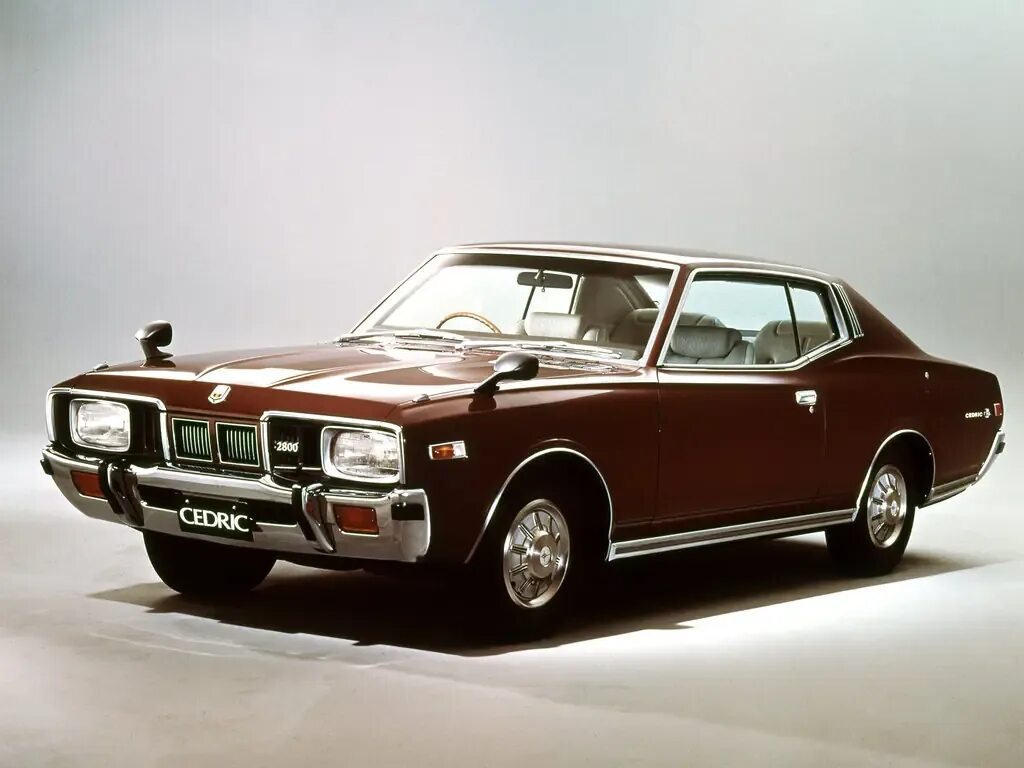 Ниссан старые модели машин фото и названия Nissan Cedric 1975, 1976, 1977, купе, 4 поколение, 330 технические характеристик