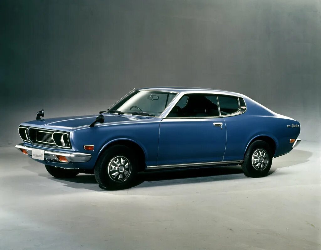 Ниссан старые модели машин фото и названия Nissan Bluebird 1971, 1972, 1973, купе, 4 поколение, 610 технические характерист