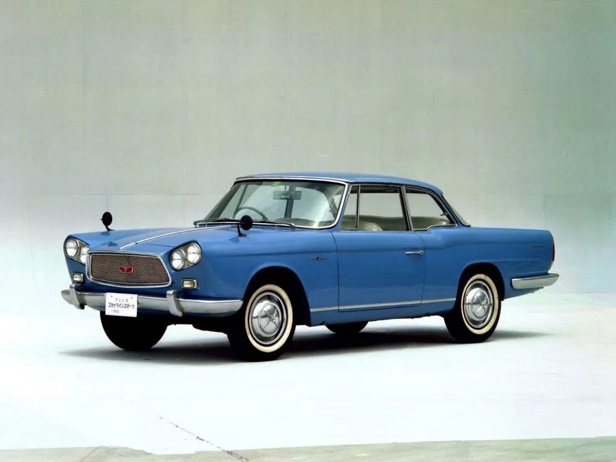 Ниссан старые модели машин фото и названия Prince Skyline Sports Coupe 1961 года выпуска. Фото 1. VERcity