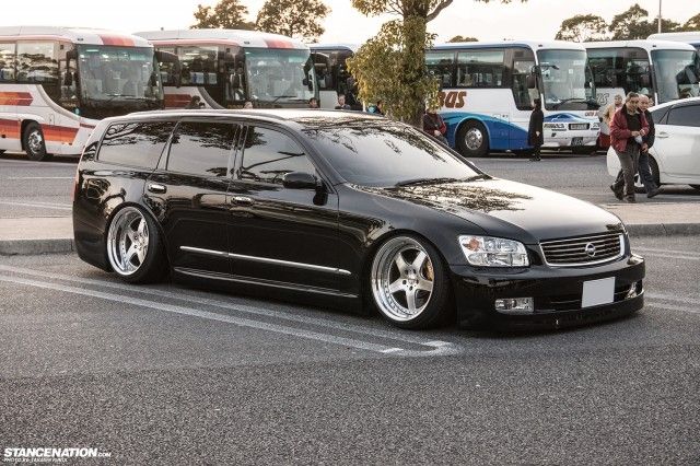 Ниссан стейджа тюнинг Random Sighting: Nissan Stagea x Japan. StanceNation ™ // Form Function Nissan, 