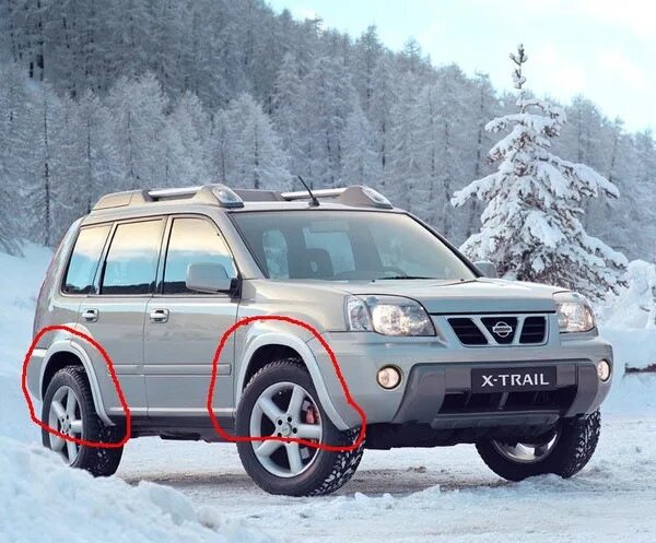 Ниссан т 30 фото Пластиковые накладки Nissan X-Trail t30 - DRIVE2