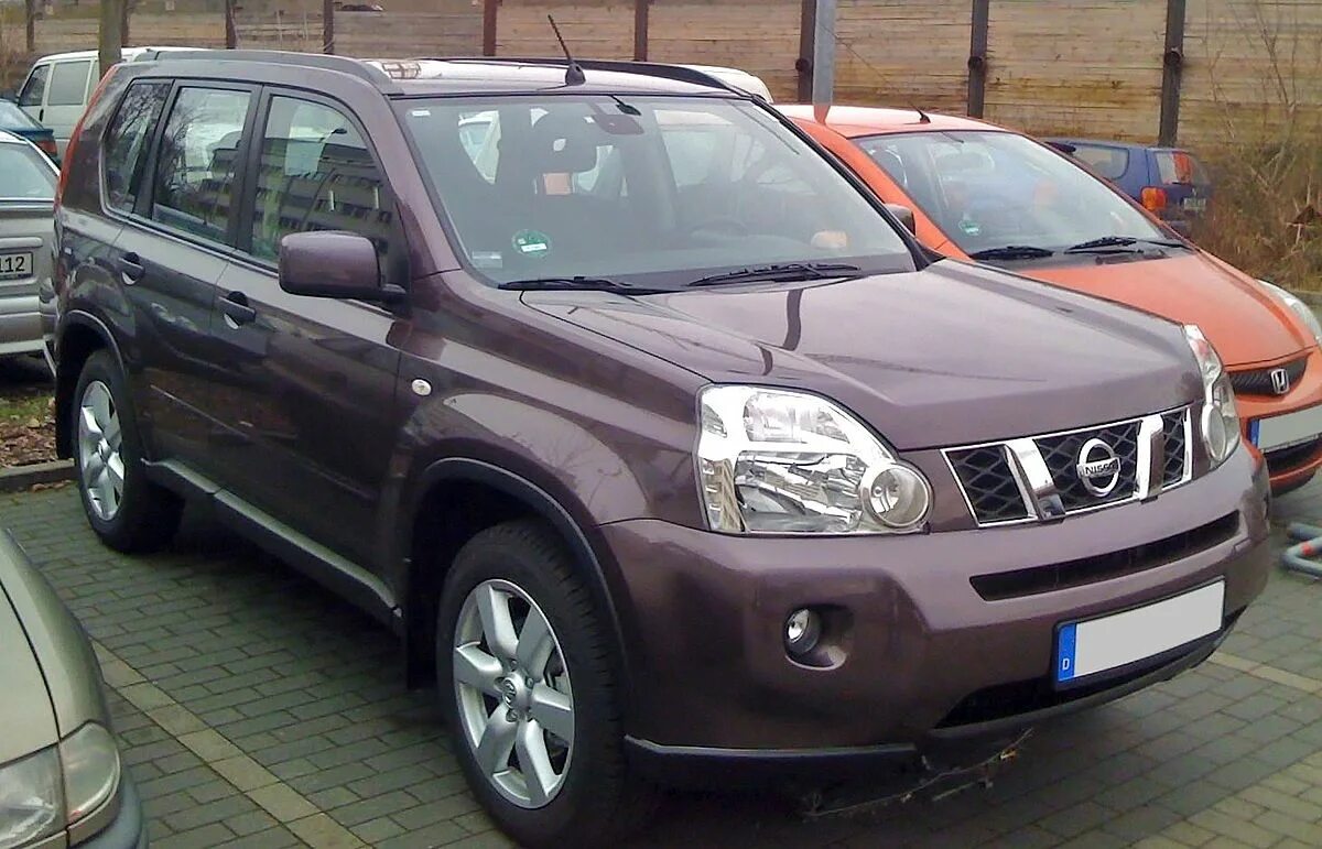Ниссан т31 фото Файл:Nissan X-Trail von Sixt und Gilly.jpg - Википедия