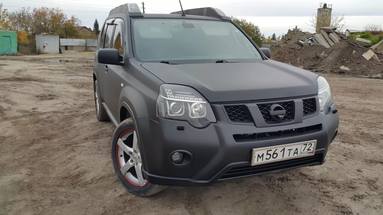 Ниссан т31 фото тюнинг Активист Сергей Волошин и злостный нарушитель на Nissan X-Trail М561ТА 72RUS