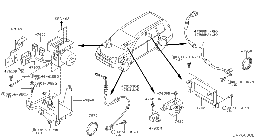 Ниссан т31 ремонт своими руками X-TRAIL T30 (06.01 - н.в.) : Парктроник