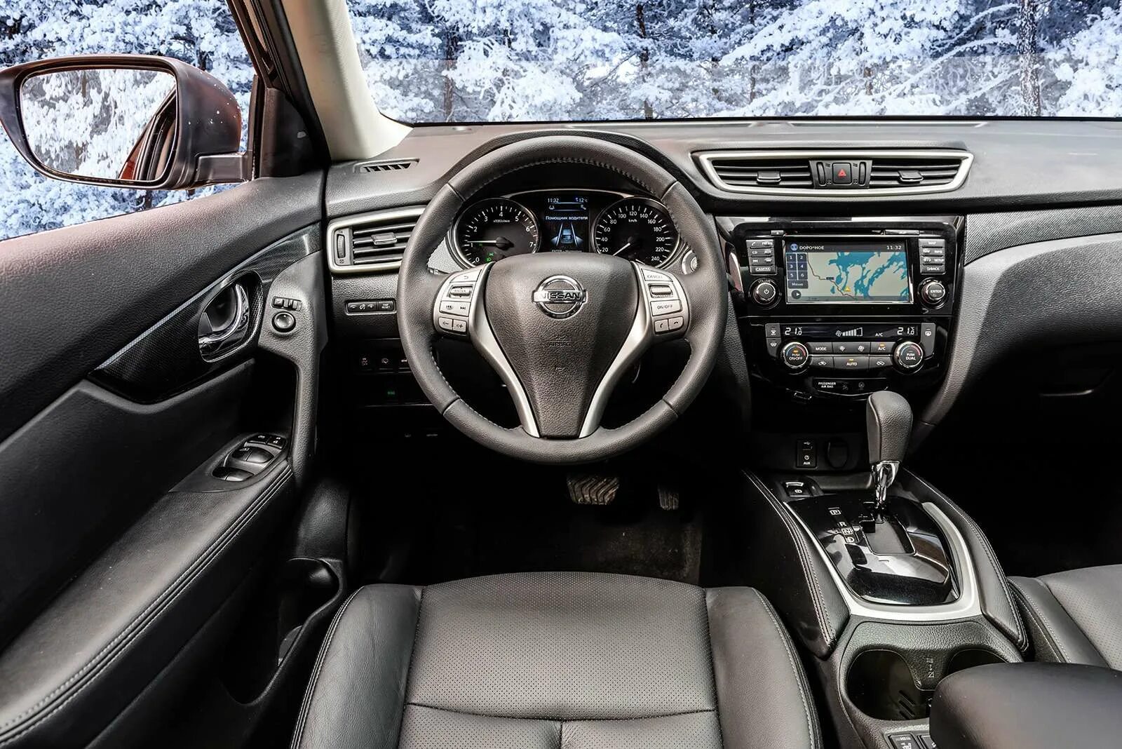Ниссан т32 фото салона Тест нового Nissan X-Trail: фигурное катание