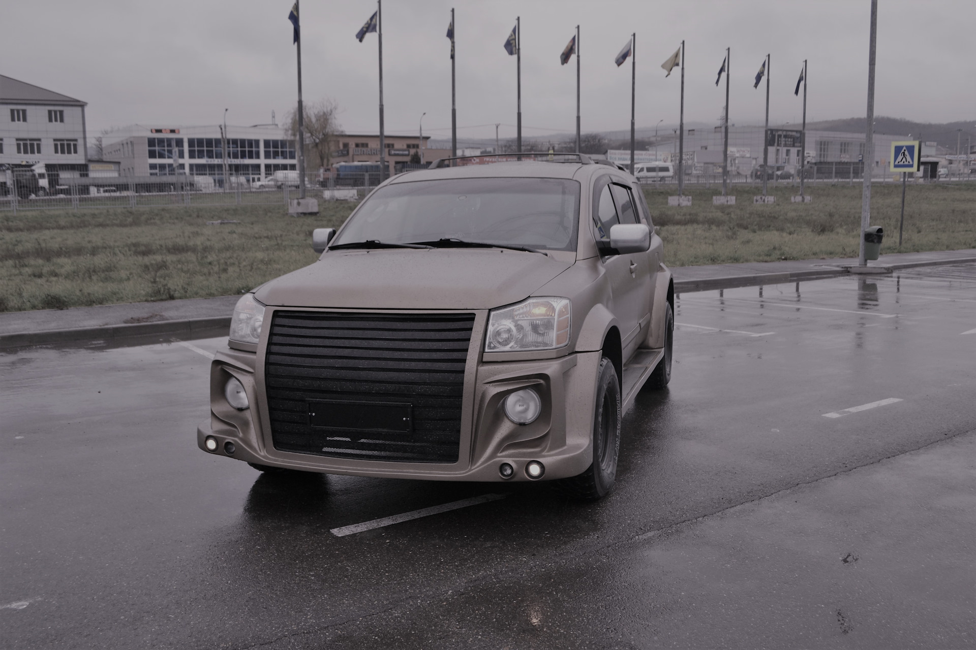 Ниссан танк фото Собрал, покрасил - Nissan Armada, 6 л, 2004 года тюнинг DRIVE2