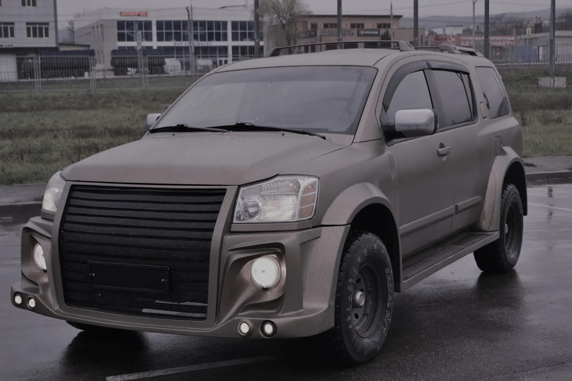 Ниссан танк фото Собрал, покрасил - Nissan Armada, 6 л, 2004 года тюнинг DRIVE2