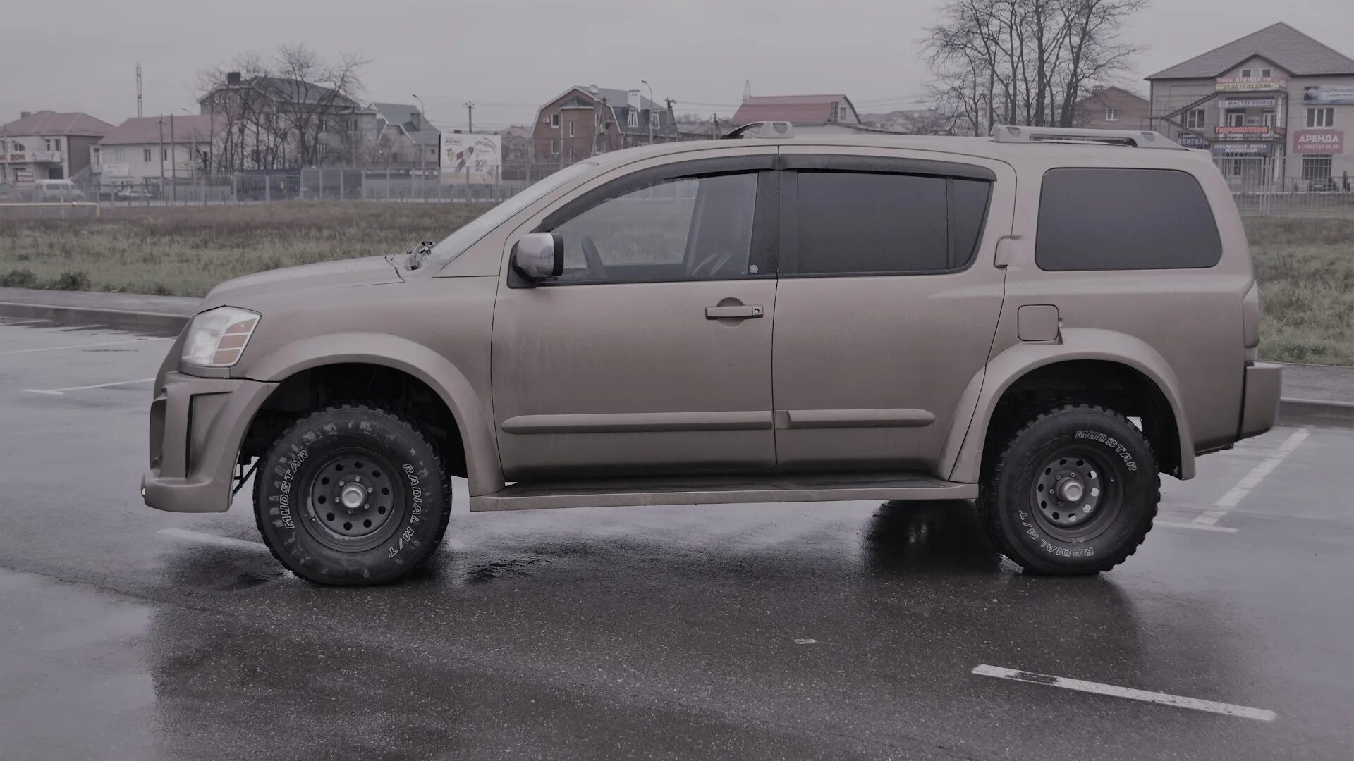 Ниссан танк фото Nissan Armada 6.0 бензиновый 2004 ТАНК Т-60 на DRIVE2