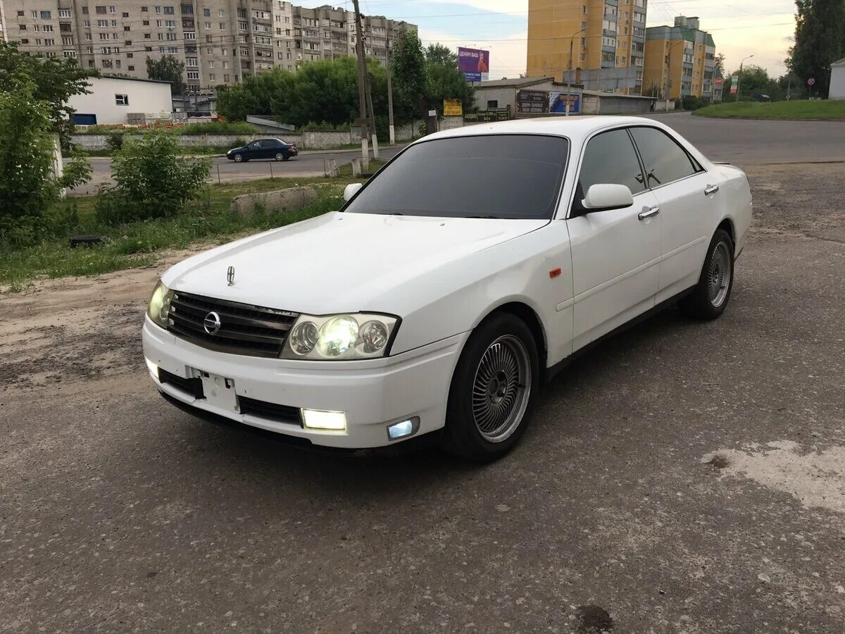 Ниссан цедрик 2002 года фото Купить б/у Nissan Cedric X (Y34) 2.5 AT (210 л.с.) бензин автомат в Курске: белы
