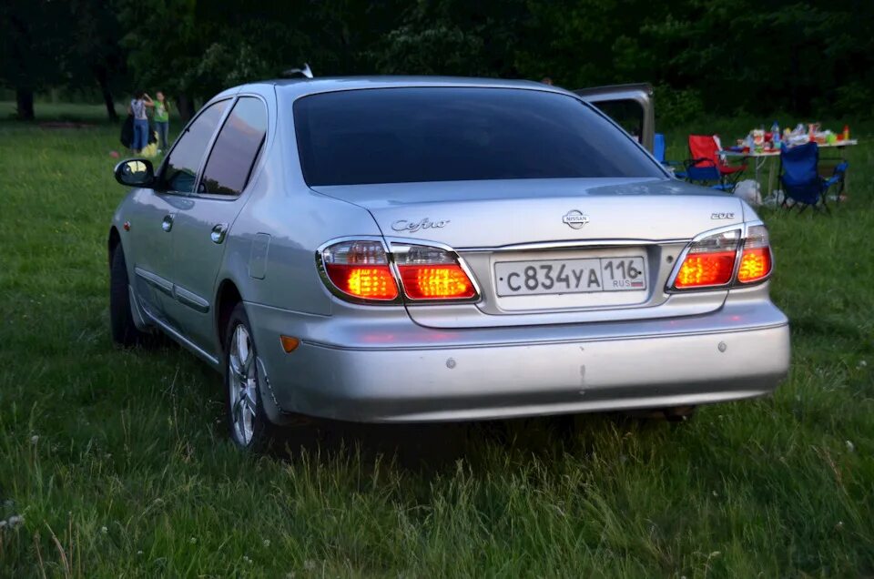 Ниссан цефиро а33 фото Хром накладки "2" - Nissan Cefiro (A33), 2 л, 2002 года фотография DRIVE2